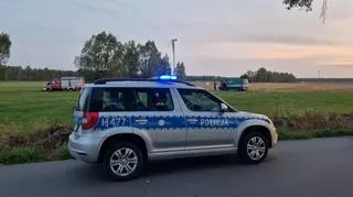 Dron znaleziony w miejscowości Rabiany