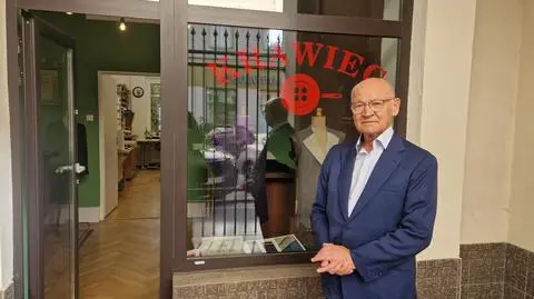 Pracownia krawiecka Tadeusza Kierepki w centrum Warszawy