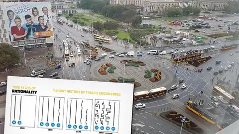 Znany urbanista o centrum stolicy: piesi jak szczury, sowieckie planowanie