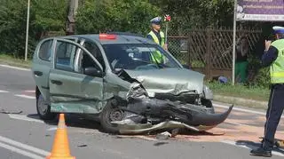 Zderzenie na Płochocińskiej