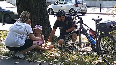 Dziewczynka została ukąszona przez osę