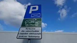 Stacja ładowania pojazdów elektrycznych na P+R Nadarzyn