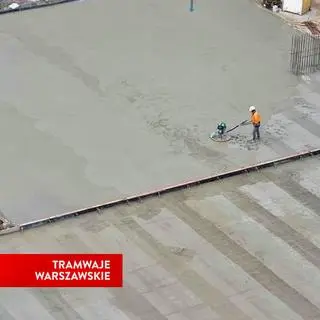 Budowa podziemnego przystanku tramwajowego na Warszawie Zachodniej