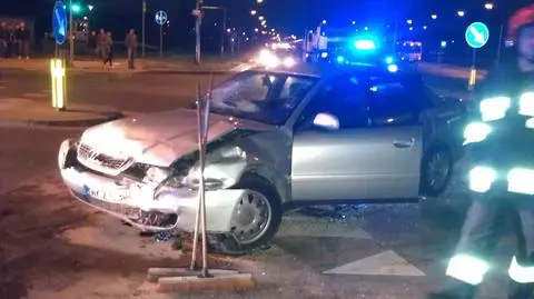 Poleczki: zderzenie audi z volkswagenem