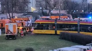 Tramwaj wykoleił się na pętli Gocławek