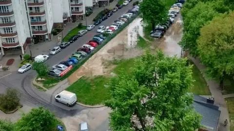 Awaria na Malborskiej. Cztery bloki bez wody