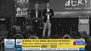 Grzegorz Miecugow o Wojciechu Młynarskim 