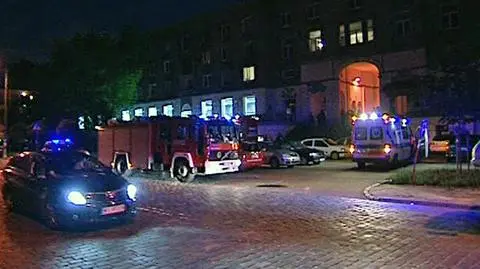 Ewakuacja budynku przez aceton