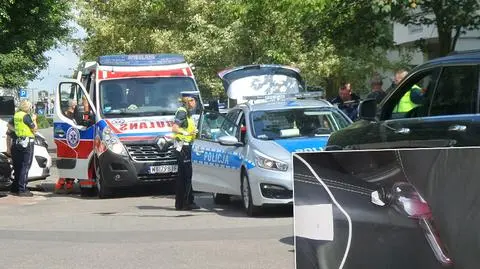 Policja: Brał udział w kolizji, naruszył nietykalność policjantek. Był pijany 