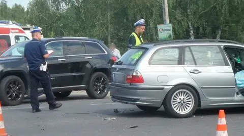 Zderzenie pod Warszawą. Pięć osób rannych