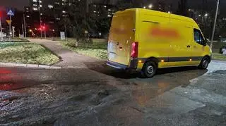 Potrącenie na ulicy Hawajskiej 