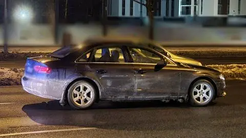 Na stacji benzynowej wjechał w inne auto i próbował uciec