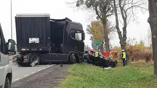 Wypadek na drodze krajowej numer 62