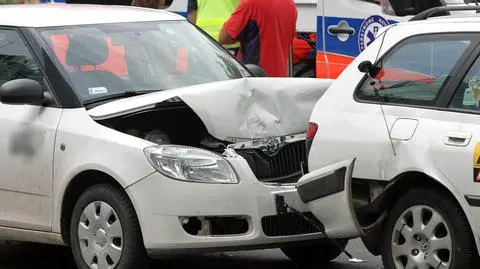 Wypadek przed przejściem na Emilii Plater