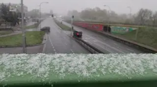 Śnieżny poranek w stolicy