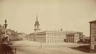 Zamek Królewski w roku 1870