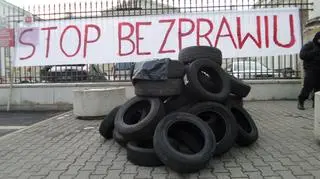 Protest taksówkarzy