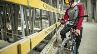 Dawid Godziek jeździł w odcinku pomiędzy stacjami Stadion i Centrum Nauki Kopernik