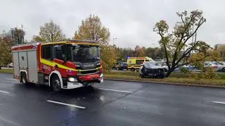 Wypadek na Żwirki i Wigury 