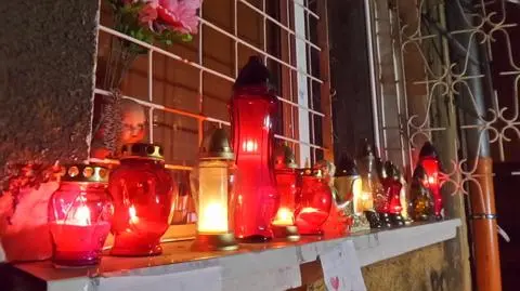 Wieczorem była na miejscu zbrodni. "Płakała z nami, paliła znicze"