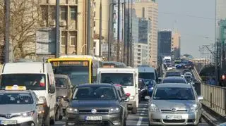 Protest rolników na placu Zawiszy