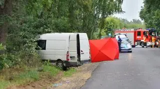 Bus uderzył w drzewo