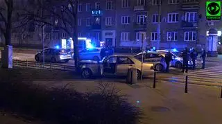 Nocny pościg na Pradze Południe