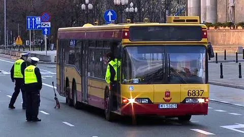 Hamulce autobusu były sprawne. Zatrzymano prawo jazdy kierowcy