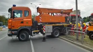 Tramwaj potrącił kobietę na Woronicza