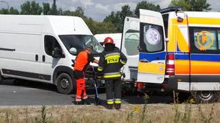 Wypadek na Płochocińskiej