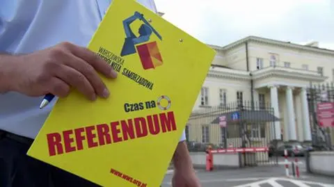 Żeby referendum było ważne potrzeba 389 430 osób