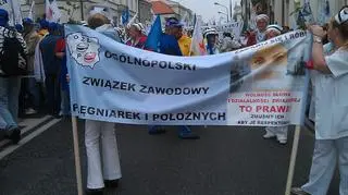 Protest przy Miodowej