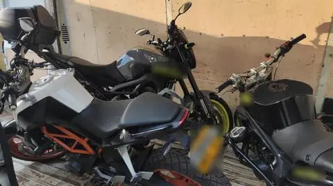 Pięć zatrzymanych osób, siedem odzyskanych motocykli. "Ukrywali je w kurniku"