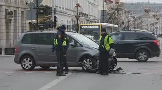 Zderzenie na Świętokrzyskiej