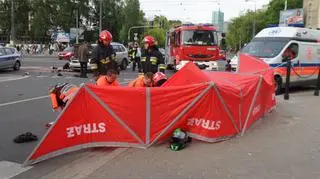 Wypadek na rogu Stawki i Jana Pawła II