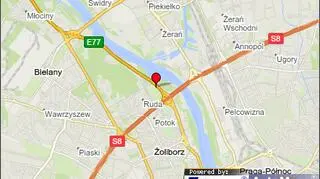 Zderzenie na Wisłostradzie