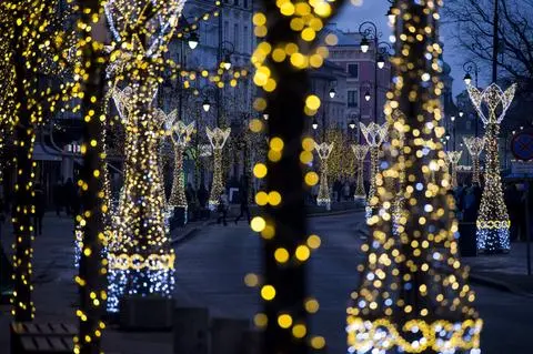 Świąteczna iluminacja będzie skromniejsza