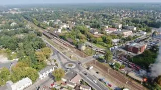 Pożar sklepu w Falenicy