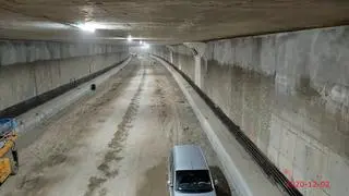 Tak na początku grudnia wyglądał tunel POW