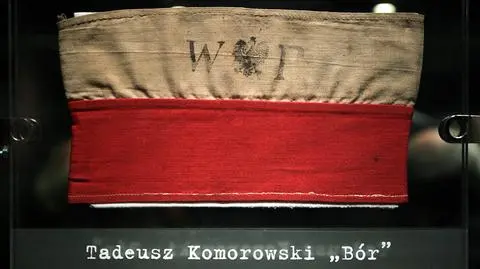 Opaska "Bora" Komorowskiego wróciła do Warszawy