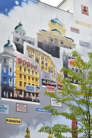 Nowy mural w Śródmieściu