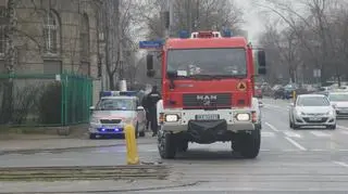 Zderzenie na Popiełuszki i Krasińskiego