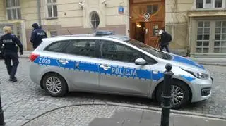 Akcja policji na Smolnej