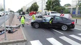 Zderzenie w alei Niepodległości