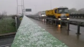 Śnieżny poranek w stolicy