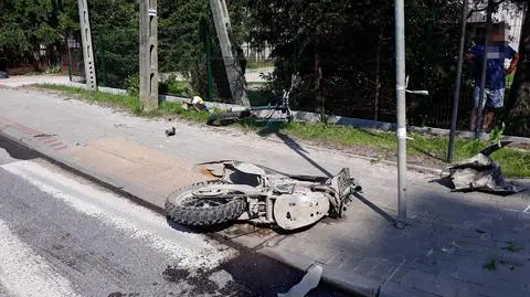 Wypadek pod Warszawą. Ranne trzy osoby, w tym dzieci