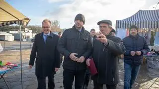 Prezydent spotkał się z kupcami Wolumenu