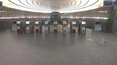 Awaria w metrze. Trzeba było się przesiadać