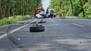 Poważne zderzenie w Nieporęcie 