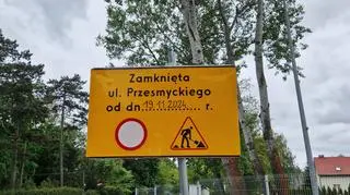 Prace na ulicy Przesmyckiego w Piasecznie